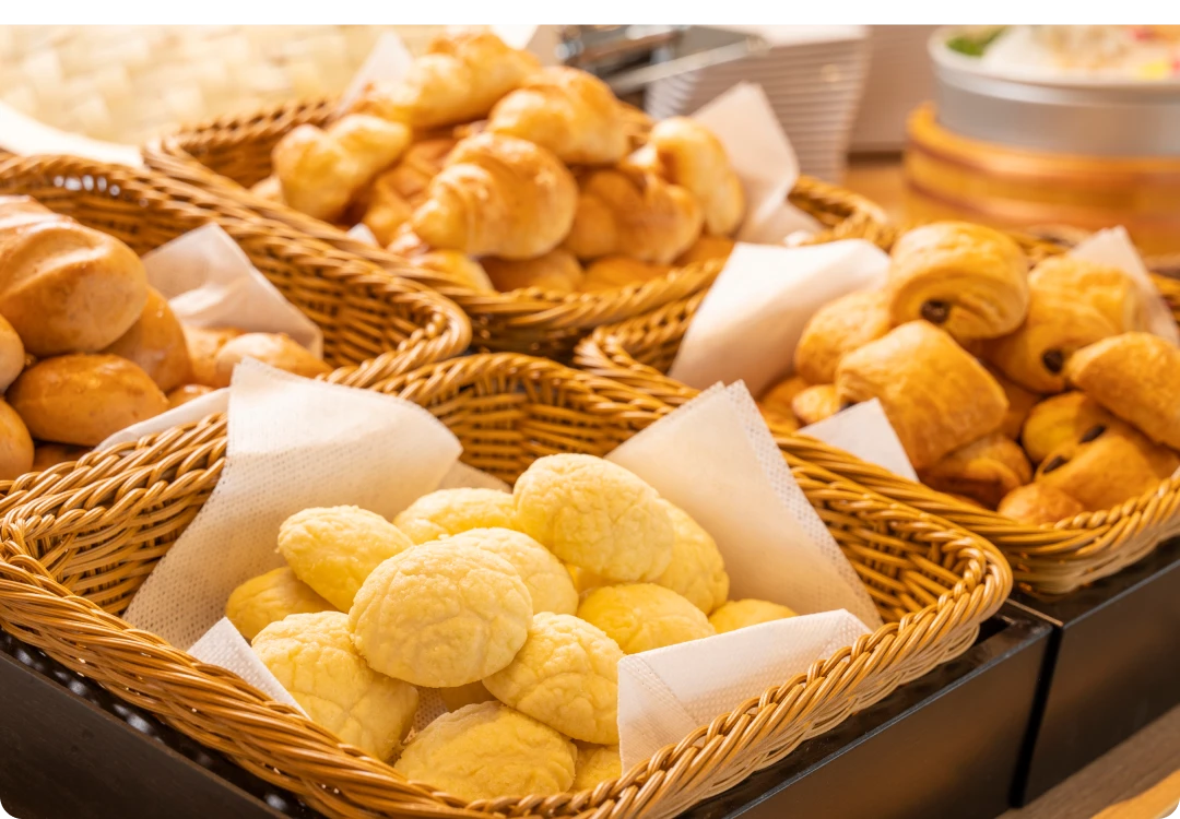 イメージ：朝食 パン